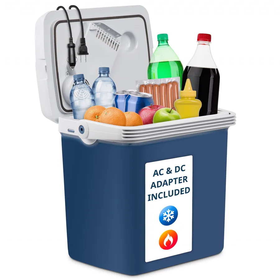 Ivation Electric Cooler and Warmer, Portable Thermoelectric Fridge